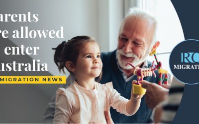 Parents of citizens and permanent residents can now enter Australia