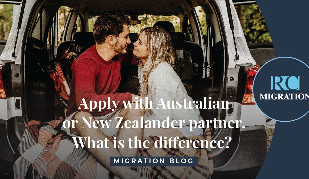 Partner Visa: Apply with Australian or New Zealander partner. What’s the difference?