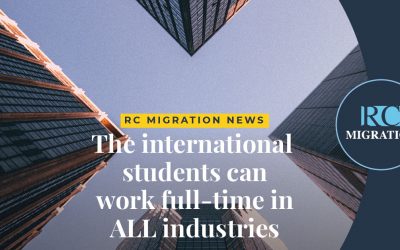 CONFIRMED: International Students can work Full-Time in ALL industries