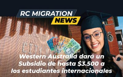 Western Australia dará un subsidio de hasta $3500 a los estudiantes internacionales