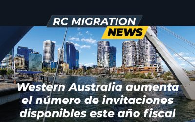 Western Australia aumenta el número de invitaciones disponibles este año fiscal