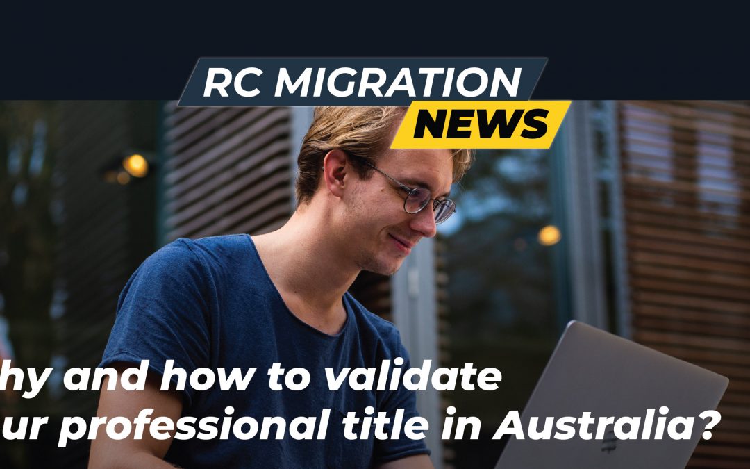 Validate Your Professional Title in Australia: How and Why