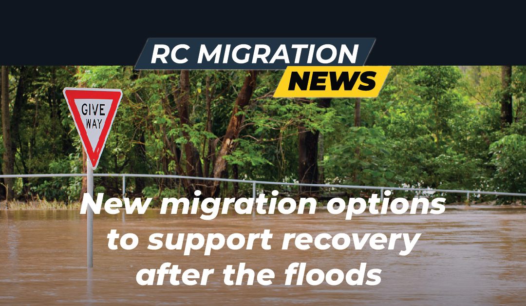New migration options to support recovery after the floods