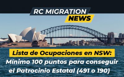 Nueva Lista de Oficios en NWS: Mínimo 100 Puntos para la Visa 491 y 190