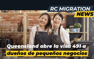 Queensland abre la Visa 491 a dueños de pequeños negocios