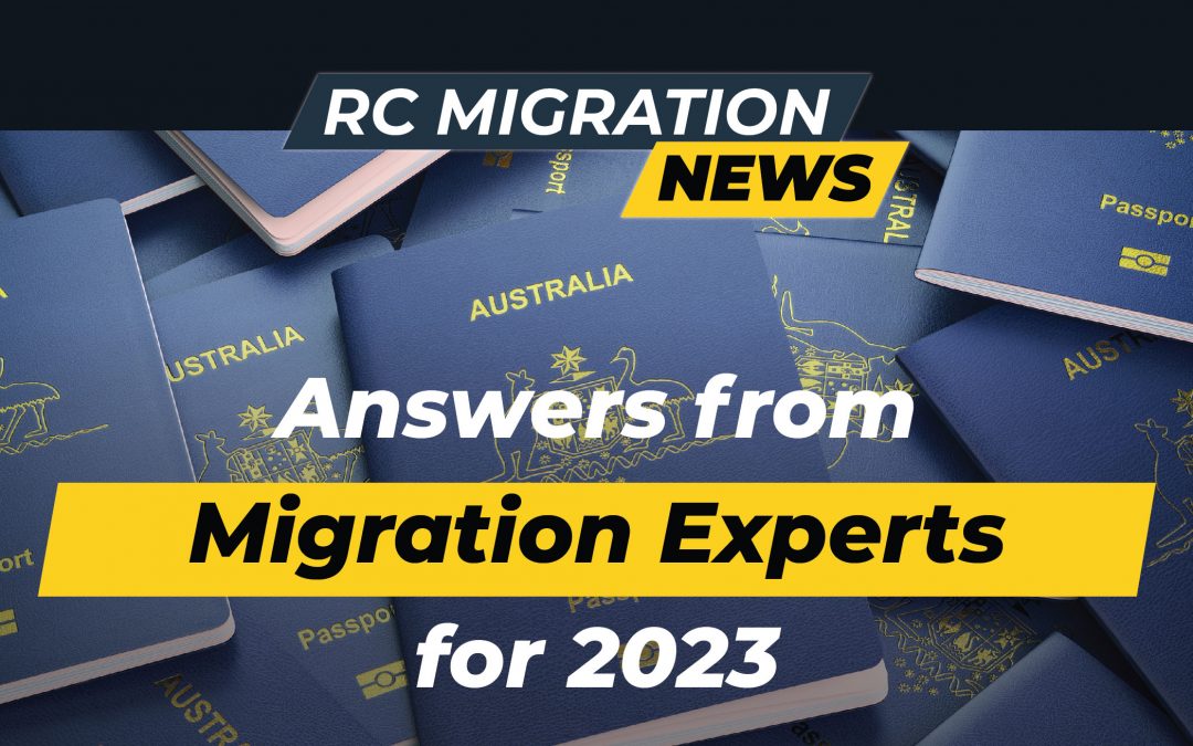 Answers from Migration Experts for 2023