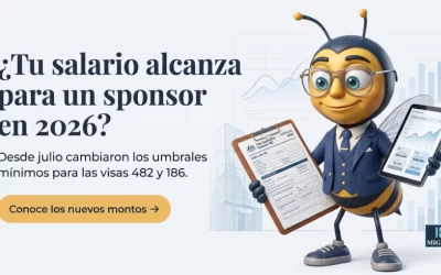 Subió el salario mínimo para patrocinar una visa 482 o 186: lo que cambia desde julio de 2026