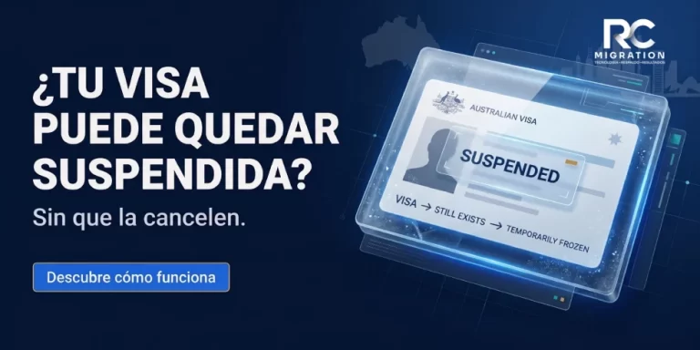 ¿Tu visa puede quedar suspendida sin que te la cancelen?