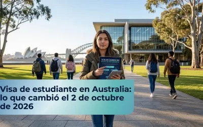 Visa de estudiante en Australia: lo que cambió el 2 de octubre de 2026